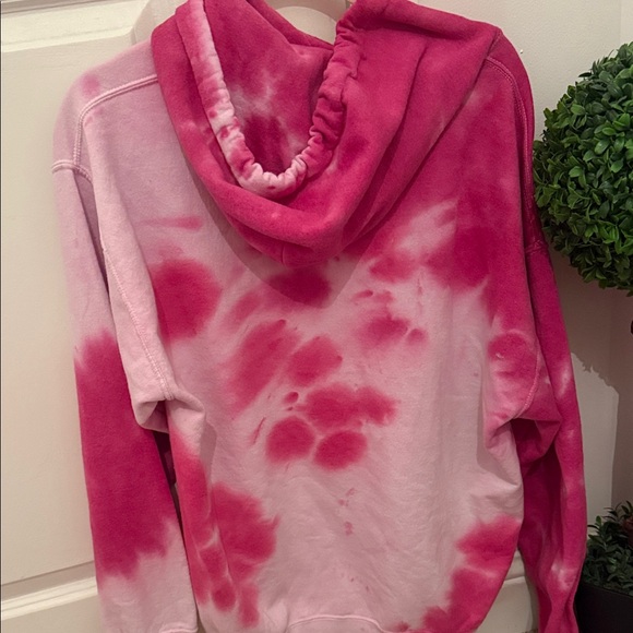 Pink Prince and the Revolution Urban Outfitters Tie-Dye Graphic Hoodie - Picture 2 of 3